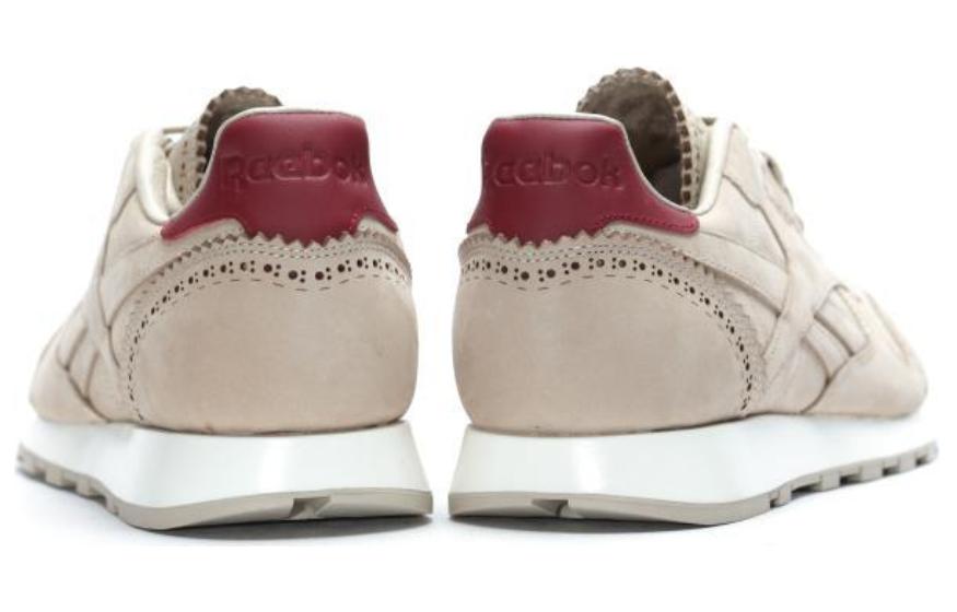 Lookbook Reebok Classic Leather Lux Horween 'Sand Stone' - Kasut Kulit Mewah Pasir. AQ9963