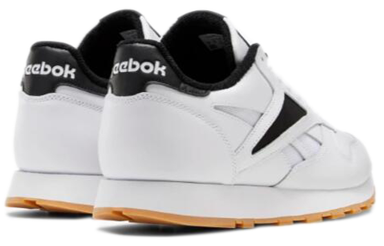 Shop Reebok Classic Leather Mark 'Putih Hitam' EF7850