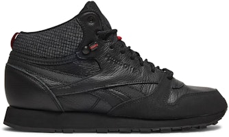 Reebok Classic Leather Mid 'Black' BS6363 Reebok Classic Leather Mid 'Black' BS6363