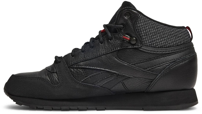 Reebok Classic Leather Mid 'Black' BS6363 Lookbook Reebok Classic Leather Mid 'Black' BS6363