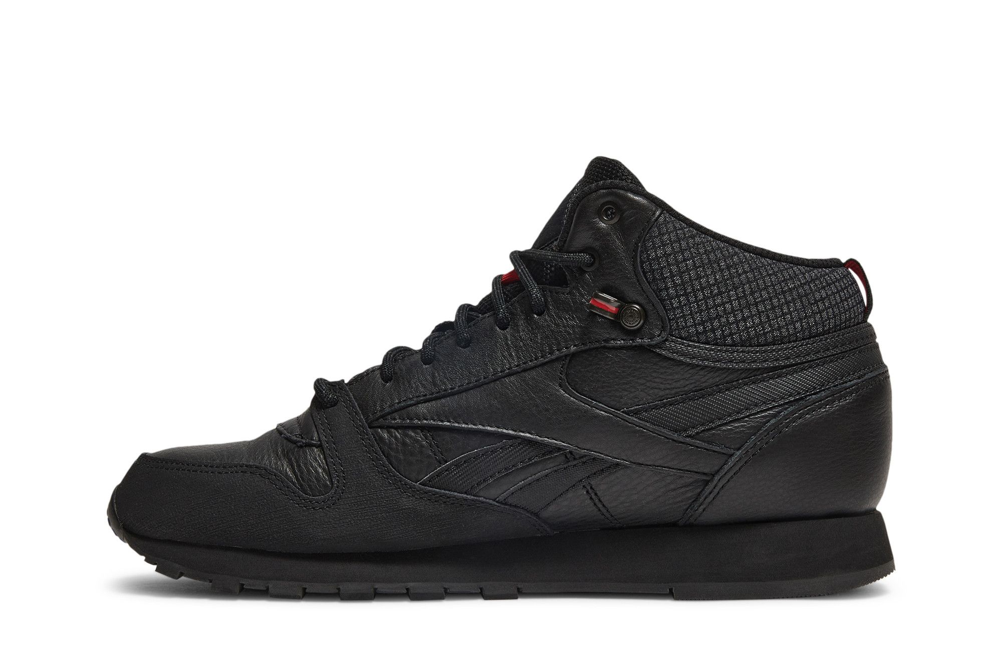 Lookbook Reebok Classic Leather Mid 'Hitam' BS6363
