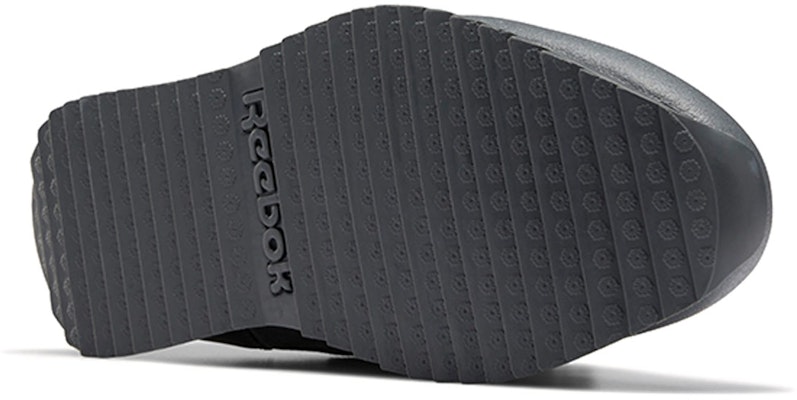 Reebok 經典皮革中筒 黑灰色 絨裡 跑步鞋 Details for Reebok 經典皮革中筒 黑灰色 絨裡 跑步鞋