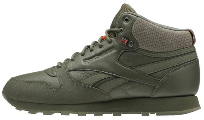 Reebok Classic Leather Mid 'Military Green' BS8327 Buy Reebok Classic Leather Mid 'Military Green' BS8327