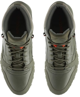 Reebok Classic Leather Mid 'Hijau Militer' BS8327 Lookbook Reebok Classic Leather Mid 'Hijau Militer' BS8327