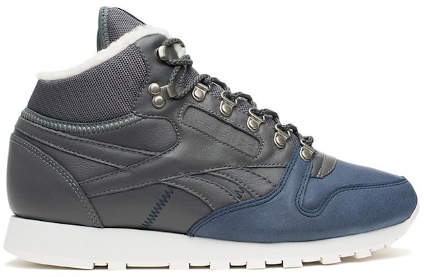 Reebok Classic Leather Mid 'Retro Grey Blue' V67030 Order Reebok Classic Leather Mid 'Retro Grey Blue' V67030