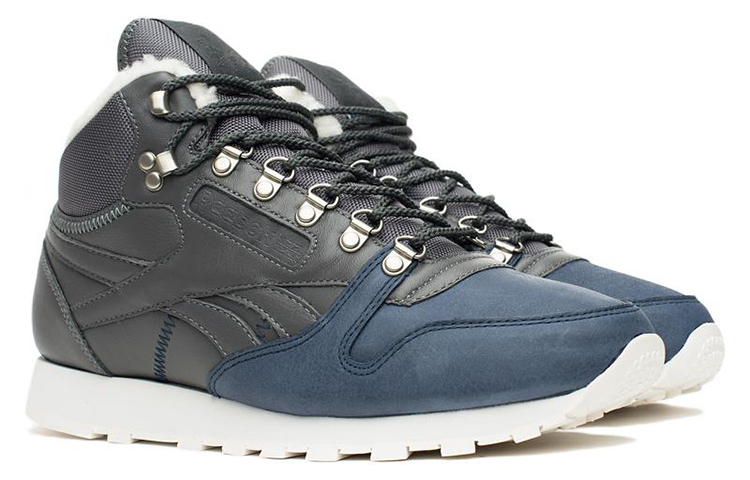 Order Reebok Classic Leather Mid ''Gris Bleu Rétro'' V67030