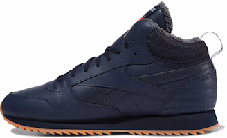 Reebok Classic Leather Mid Ripple 'Dark Blue' FZ1200 Reebok Classic Leather Mid Ripple 'Dark Blue' FZ1200