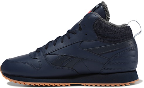 Reebok 經典皮革中筒 Ripple 深藍色 跑步鞋 Buy Reebok 經典皮革中筒 Ripple 深藍色 跑步鞋