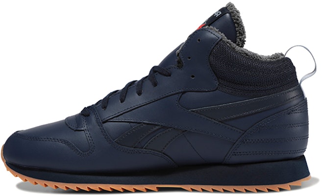Reebok Classic Leather Mid Ripple 'Dark Blue' FZ1200 Buy Reebok Classic Leather Mid Ripple 'Dark Blue' FZ1200