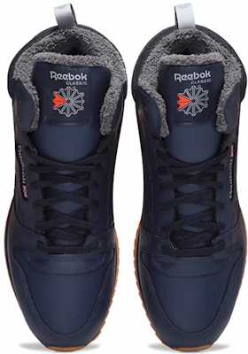 Reebok Classic Leather Mid Ripple 'Dark Blue' FZ1200 Shop Reebok Classic Leather Mid Ripple 'Dark Blue' FZ1200