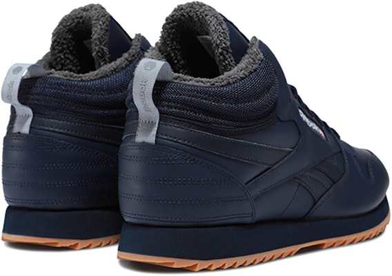 Reebok Classic Leather Mid Ripple 'Dark Blue' FZ1200 Purchase Reebok Classic Leather Mid Ripple 'Dark Blue' FZ1200