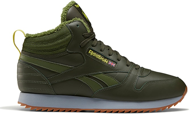 Reebok Classic Leather Mid Ripple 'Green Runner' Hijau FV9308 Order Reebok Classic Leather Mid Ripple 'Green Runner' Hijau FV9308