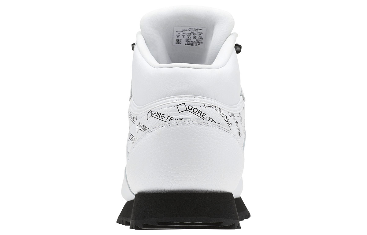 Reebok Classic Leather Mid Ripple Gtx Running Shoes White 圖 4