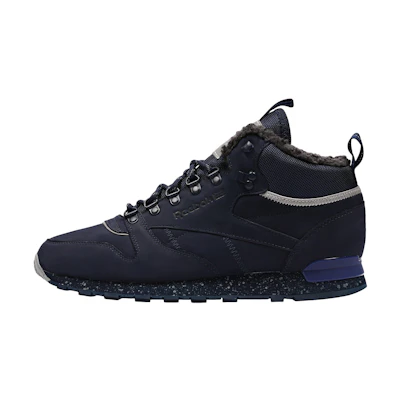 Reebok Classic Leather Mid Sherpa II 'Navy Fleece'