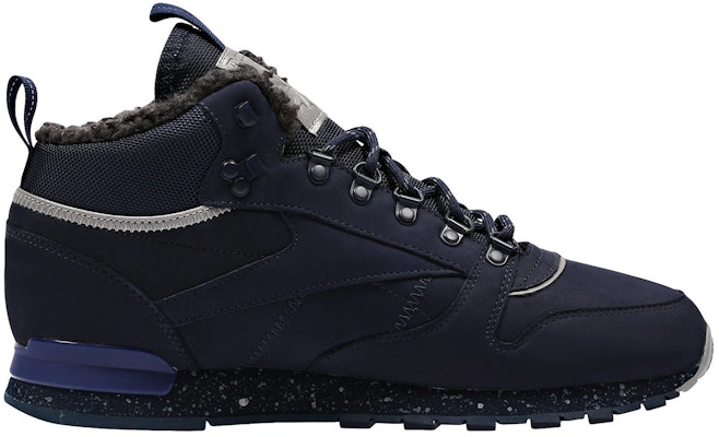 Reebok Classic Leather Mid Sherpa II 'Navy Fleece' CN1883 Order Reebok Classic Leather Mid Sherpa II 'Navy Fleece' CN1883