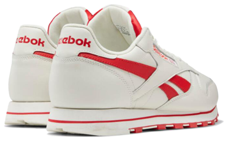 Shop Reebok Classic Leather MU 'Chalk Primal Red' Zapatillas Retro Hombre Mujer DV8740