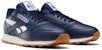 Reebok Classic Leather MU 'Collegiate Navy Gum' Berwarna Biru Navy dan Getah. EG6424