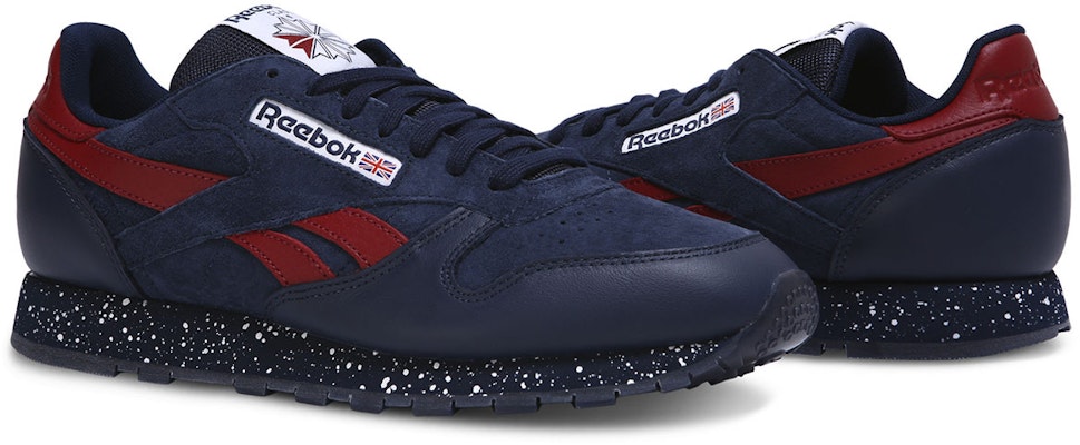 Sepatu Lari Reebok CL Leather Mu Biru DV3945 Lookbook Sepatu Lari Reebok CL Leather Mu Biru DV3945