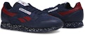 Reebok Cl Leather Mu Kasut Lari Biru DV3945