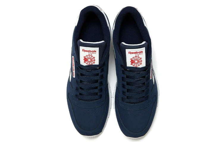 Shop Reebok Classic Leather MU ''Wit Blauw'' DV9754