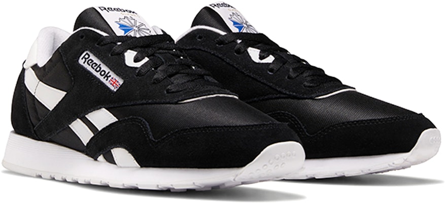 리복 클래식 레더 나일론 '블랙 화이트' 6604 Lookbook 리복 클래식 레더 나일론 '블랙 화이트' 6604