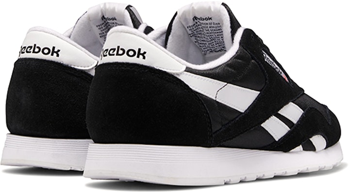 리복 클래식 레더 나일론 '블랙 화이트' 6604 Purchase 리복 클래식 레더 나일론 '블랙 화이트' 6604