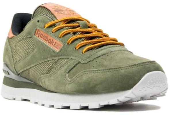 Reebok 经典皮革 OL '浅绿色' BD2034 Lookbook Reebok 经典皮革 OL '浅绿色' BD2034