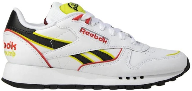 Reebok Classic Leather Pump 'Blanco Amarillo Ácido' GW4728 Order Reebok Classic Leather Pump 'Blanco Amarillo Ácido' GW4728