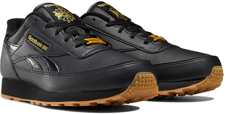 Reebok Classic Leather Renaissance 4E Wide 'Black Matte Gold' CN5619 Lookbook Reebok Classic Leather Renaissance 4E Wide 'Black Matte Gold' CN5619