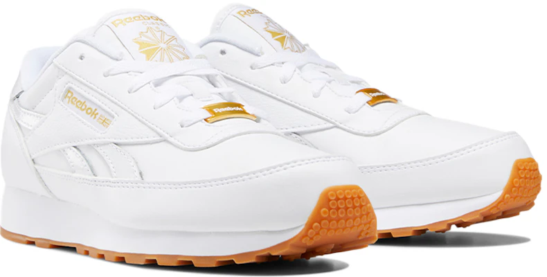 Reebok Kulit Klasik Renaissance Wide 'Putih Emas' CN5618 Lookbook Reebok Kulit Klasik Renaissance Wide 'Putih Emas' CN5618