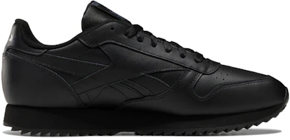Order Reebok 經典皮革波紋 舒適耐磨 低筒休閒跑步鞋 極夜黑