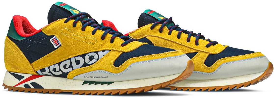 Reebok Classic Leather Ripple Altered 'Kuning Biru Tua' DV7194 Cheap Reebok Classic Leather Ripple Altered 'Kuning Biru Tua' DV7194