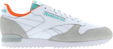 Reebok Classic Leather Ripple Clip SU 'White Teal Lava' CN5878 Reebok Classic Leather Ripple Clip SU 'White Teal Lava' CN5878
