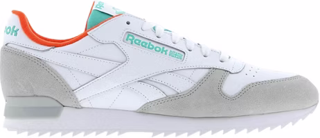 Reebok Classic Leather Ripple Clip SU 'White Teal Lava' CN5878 Reebok Classic Leather Ripple Clip SU 'White Teal Lava' CN5878