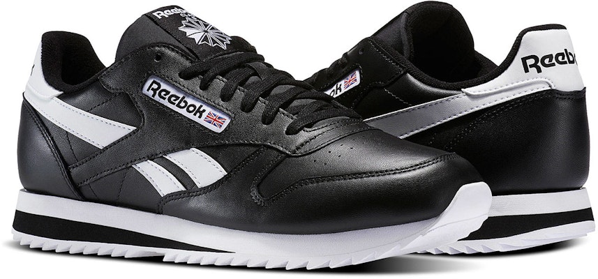 Reebok Classic Leather Ripple Low BP Running Shoes Black BS8298 Lookbook Reebok Classic Leather Ripple Low BP Running Shoes Black BS8298
