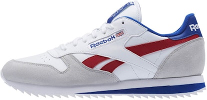 Reebok Classic Leather Ripple Low BP 'White Royal Red' AR2645 Reebok Classic Leather Ripple Low BP 'White Royal Red' AR2645
