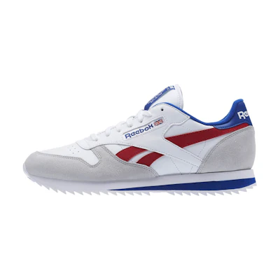 Reebok Classic Leather Ripple Low BP 'White Royal Red'