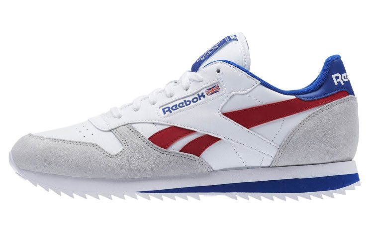 Reebok Classic Leather Ripple Low BP 'White Royal Red' AR2645