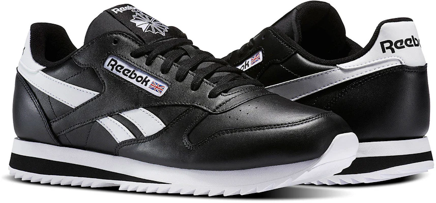 Reebok Classic Leather Ripple Low BP Running Shoes Black BS8298 Lookbook Reebok Classic Leather Ripple Low BP Running Shoes Black BS8298