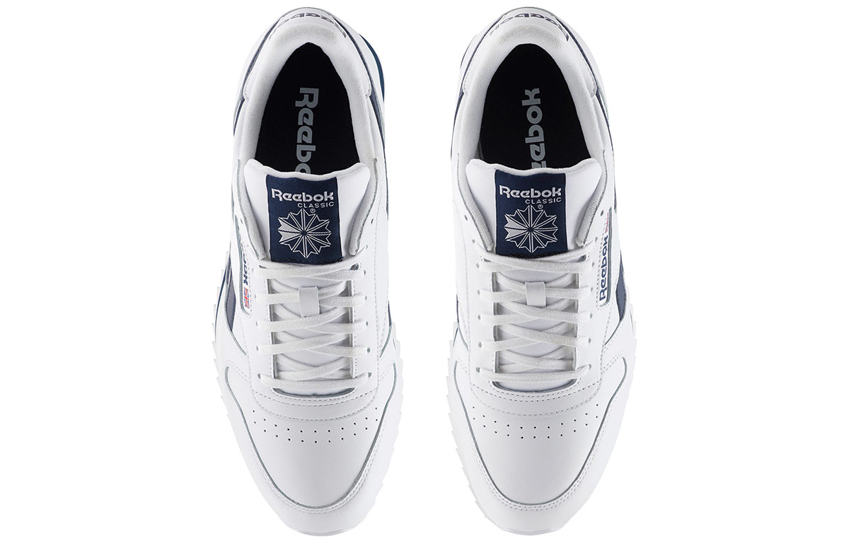 Shop Reebok Classic Leather Ripple Low BP Running Shoes White BS8300