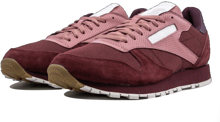 Reebok Classic Leather SM 'Maroon Rose Kasar'. BS5228 Lookbook Reebok Classic Leather SM 'Maroon Rose Kasar'. BS5228