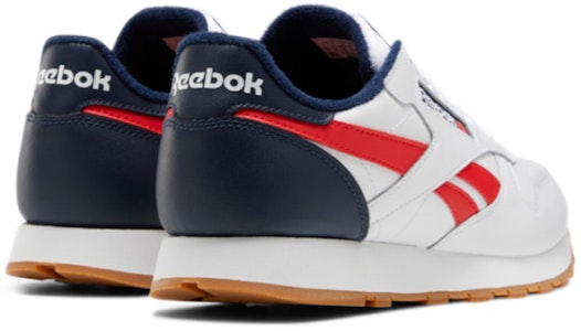 Reebok Classic Leather Sneakers 'Putih Hitam Merah' EF7827 Shop Reebok Classic Leather Sneakers 'Putih Hitam Merah' EF7827
