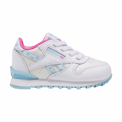 (Infant) Reebok Classic Leather Step 'n' Flash 'Butterfly Glitter - White'