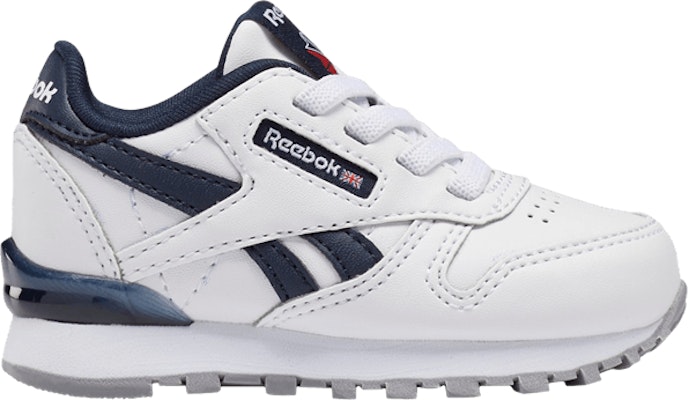 (Toddler) Reebok Classic Leather Step 'n' Flash 'White Vector Navy' GX3884 Buy (Toddler) Reebok Classic Leather Step 'n' Flash 'White Vector Navy' GX3884