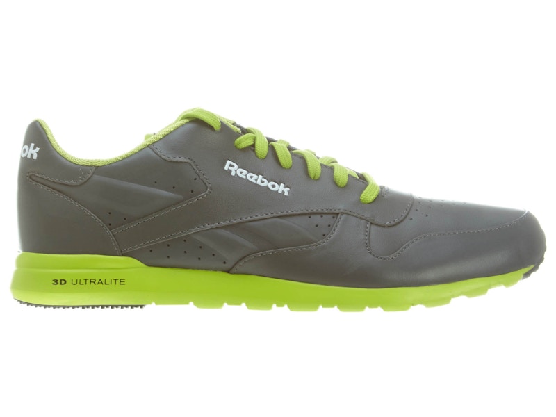Buy Reebok Classic Leather Ultralite 'Gris Solar Verde' J82011