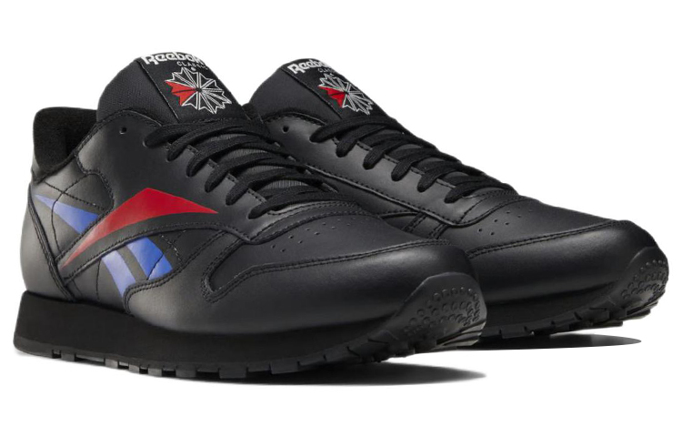 Lookbook Reebok Classic Leather Vector Low ''Schwarz Blau'' EG2989