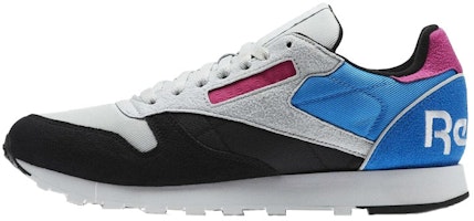Reebok Classic Leather WB 'Black Grey Blue' BS6198 Reebok Classic Leather WB 'Black Grey Blue' BS6198