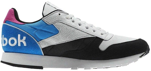 锐步经典皮革WB'黑灰蓝款' BS6198 Order 锐步经典皮革WB'黑灰蓝款' BS6198