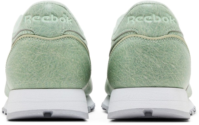 Reebok Classic Leather x Eames Office 'Fiberglass Pack - Light Sage' FZ5858 Details for Reebok Classic Leather x Eames Office 'Fiberglass Pack - Light Sage' FZ5858