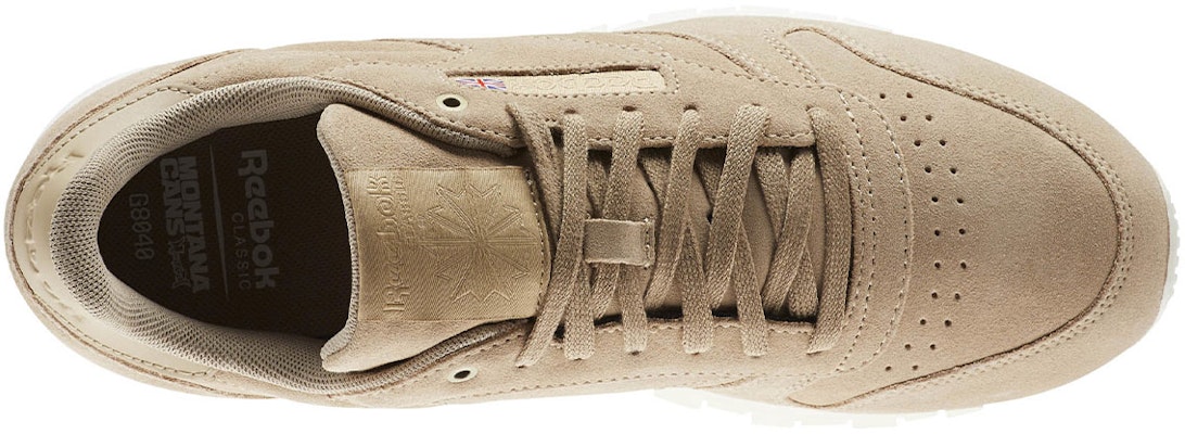 Reebok Classic Leather x Montana Cans 'Khaki' Lelaki/Perempuan CM9608 Purchase Reebok Classic Leather x Montana Cans 'Khaki' Lelaki/Perempuan CM9608